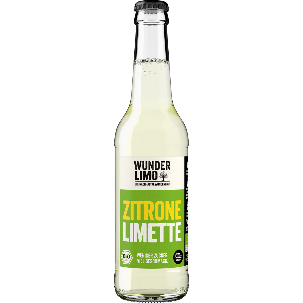 WUNDERLIMO Zitrone-Limette - Bio
