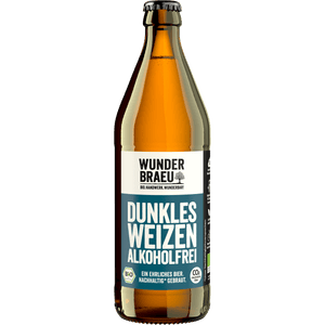 WUNDERBRAEU Dunkles Weizen alkoholfrei - Bio